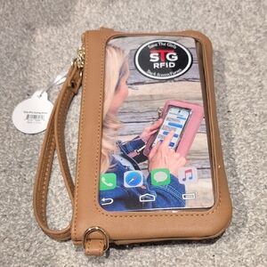 Women's RFID Crossbody Phone Bag